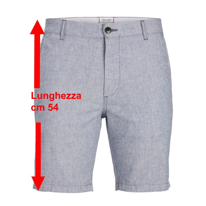 Jack & Jones men's short trousers plus size article 12235793 light blue - photo 2
