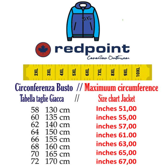 Redpoint. Jacket men's plus size article Bob giallo - photo 5