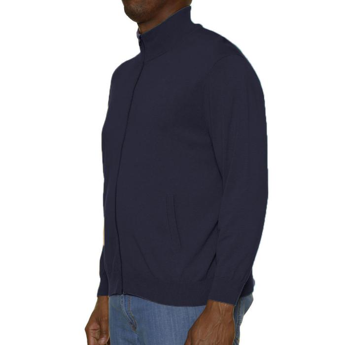 zip men jacket plus size. Maxfort article 5012 blue - photo 1
