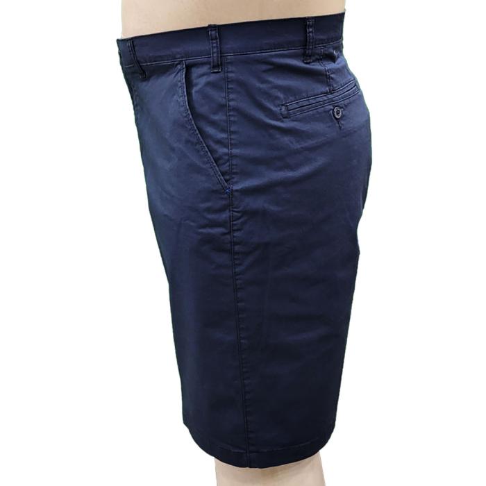 Granchio. Viktor blue men's plus size bermuda shorts - photo 1
