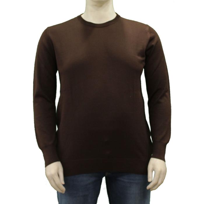 Mattia Sarti men's plus size crewneck sweater article 540 - photo 3