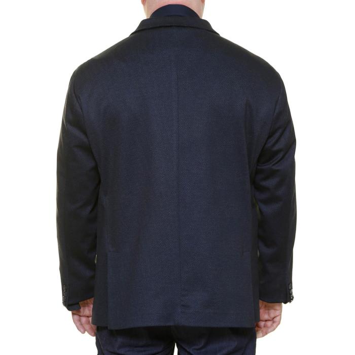 Maxfort.  Jacket men's plus size article 24011 blue and black - photo 3