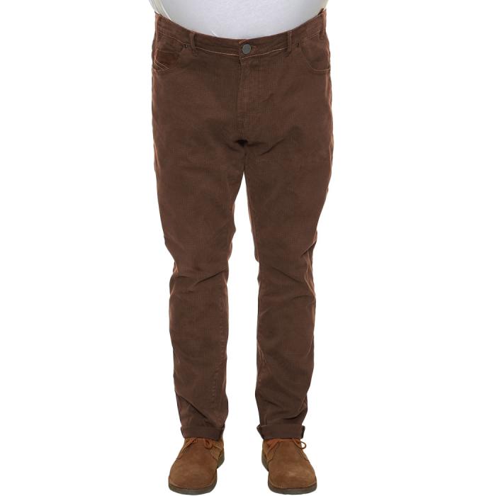 Maxfort. Trousers men's plus size Curry brown