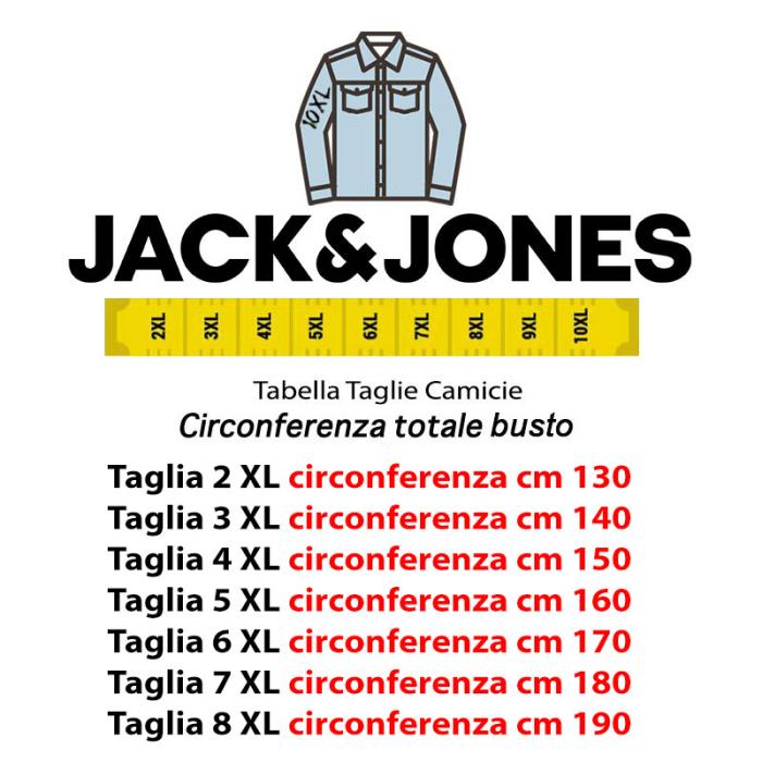Jack & Jones  plus size man shirt  article 12245361 brown - photo 3