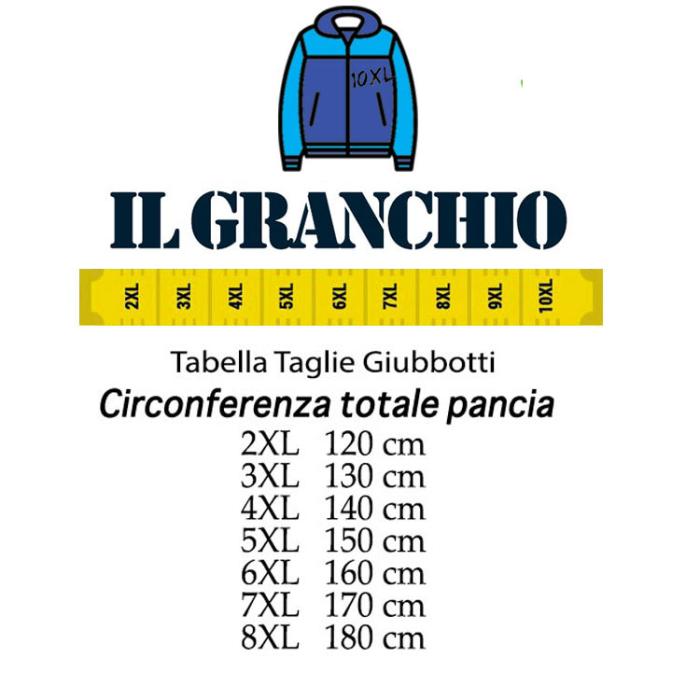 Granchio plus size men's jacket article Piacenza black - photo 5