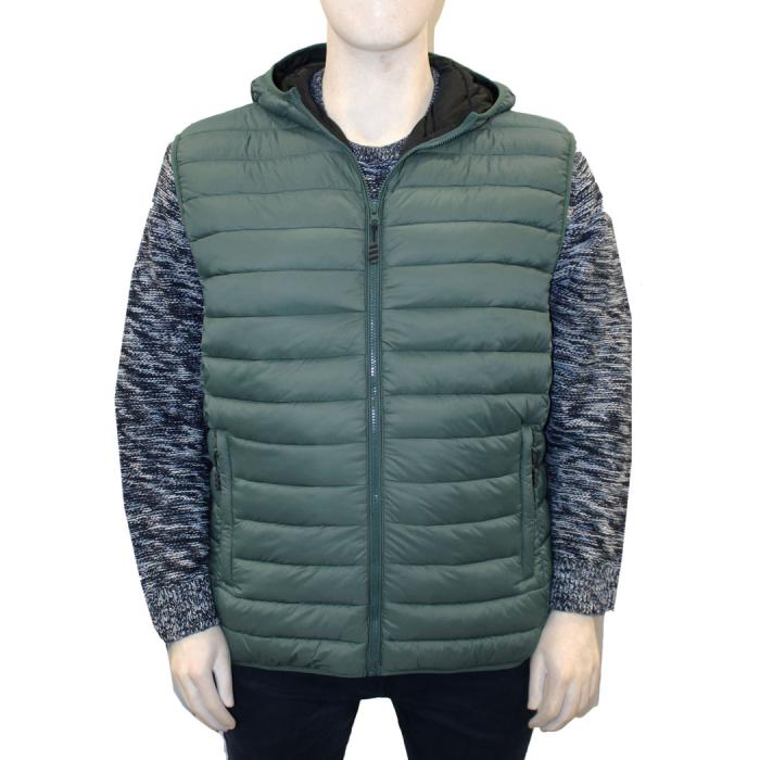 Maxfort Easy Plus size men's vest. Article 2370 green