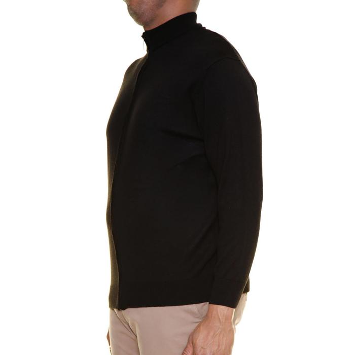 Maxfort wool cardigan jacket plus size men article 3333 black - photo 2