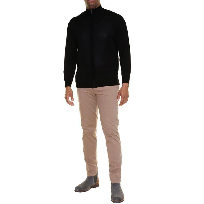 Maxfort wool cardigan jacket plus size men article 3333 black - photo 3