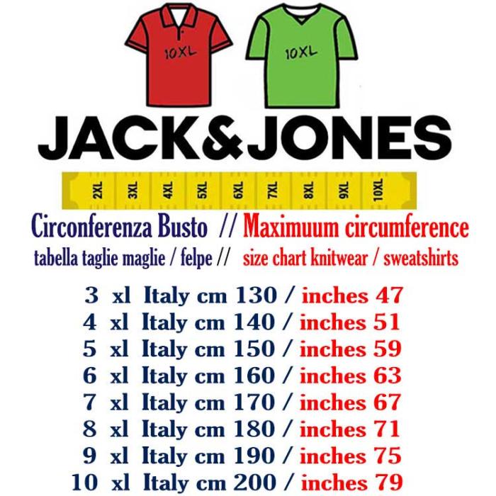 Jack & Jones extra large t-shirt  article 12257585 100 % cotton  blue - photo 1