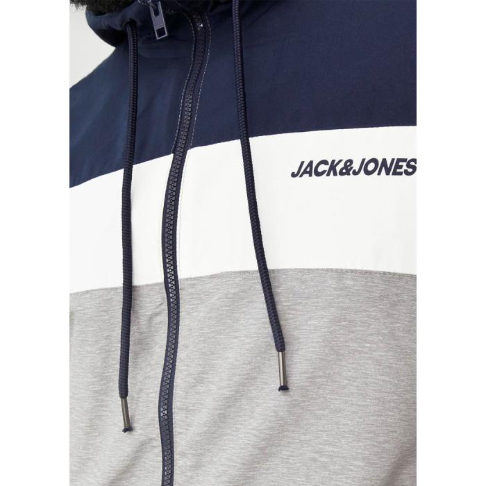 Jack & Jones men's plus size jacket 12243517 blue - photo 4