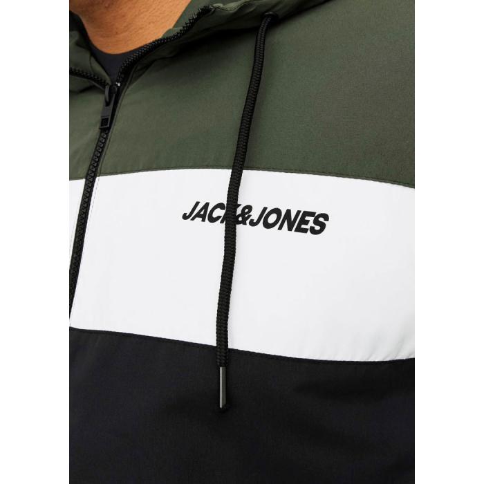 Jack & Jones men's plus size jacket 12243517 green - photo 3