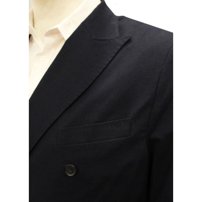 Maxfort men's double-breasted  jacket plus size Croccante blue - photo 1