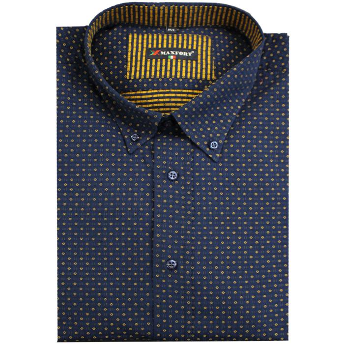 Maxfort men's plus size shirt article Ginestra blue - photo 1