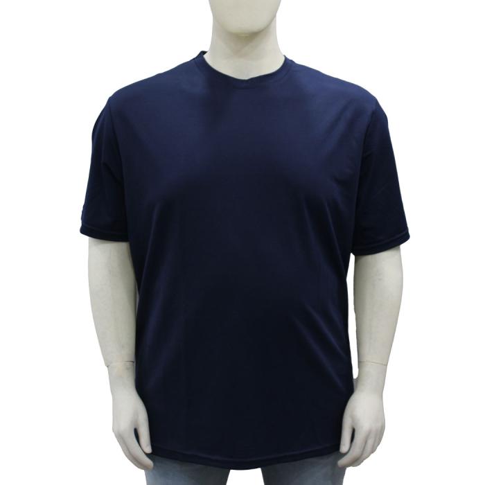Maxfort. T-shirt men's plus size article 39422 blue