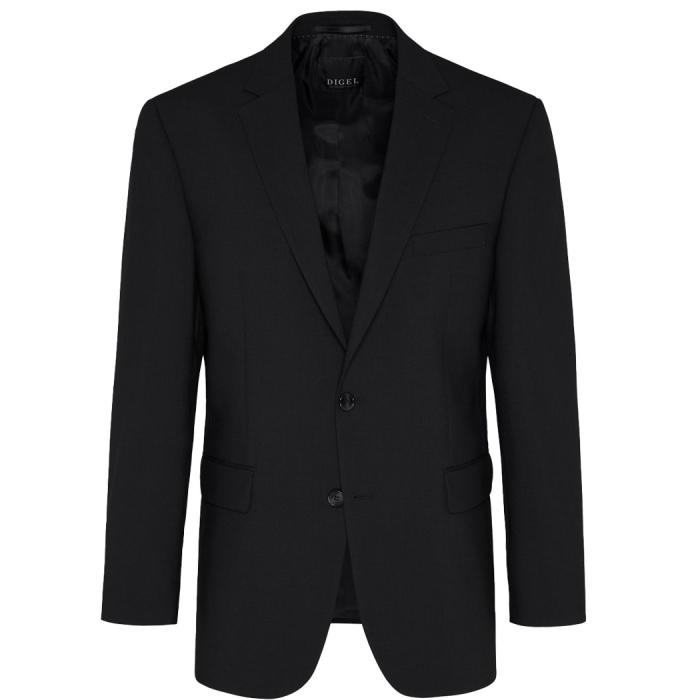 Digel complete suit fresh wool plus size men 99976 black - photo 1