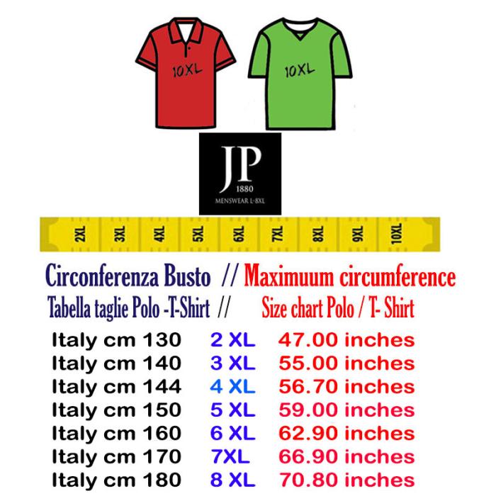 JP 1880 men's plus size t-shirt 825221 black - photo 2