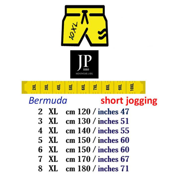 JP 1880 men's bermuda plus size shorts 828450 jeans - photo 6