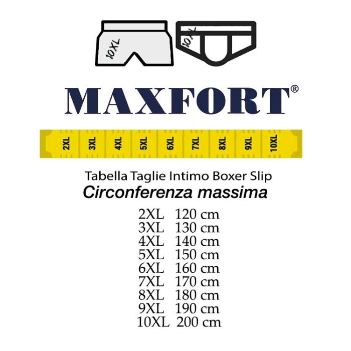 Maxfort men's plus size underwear briefs 300 available in white - blue - gray - black - photo 6