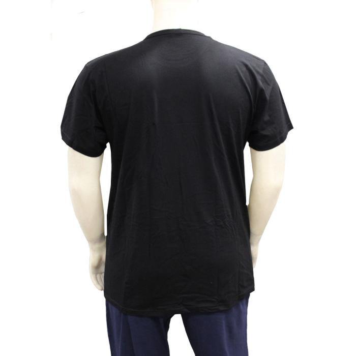 Maxfort men's plus size cotton underwear t-shirt 501 available in black - white - grey - photo 2