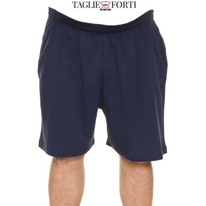 Maxfort extra large men's bermudas short jogging fit, with drawstring  Roseto blue - photo 2