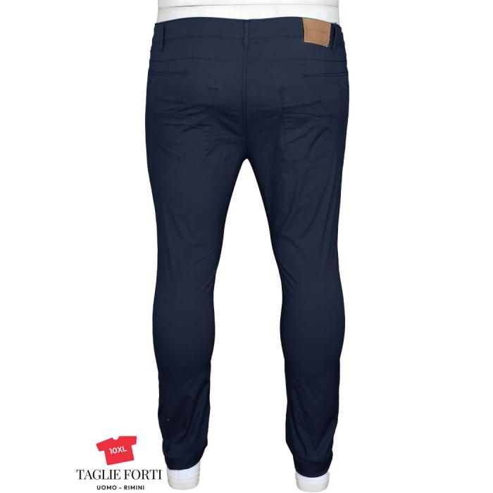 Maxfort pants plus size man article gregorio blue - photo 2
