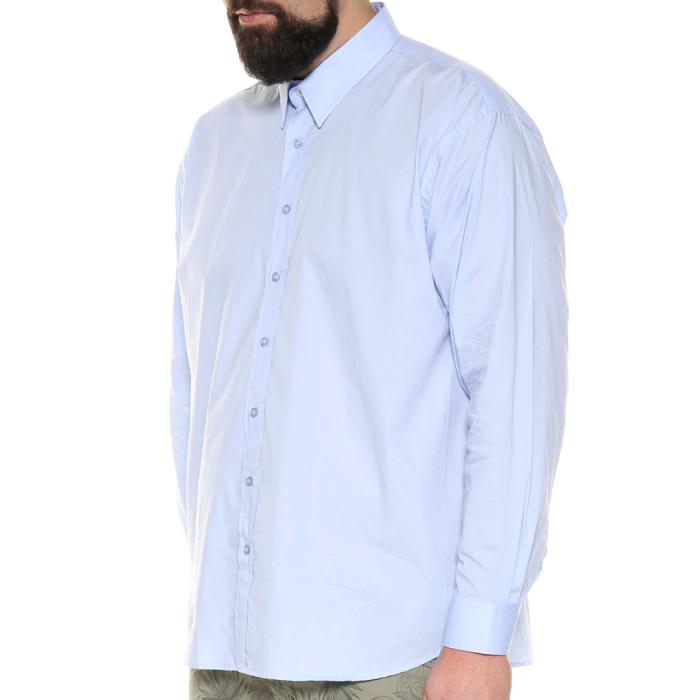 Maxfort men's plus size shirt London article light blue - photo 2