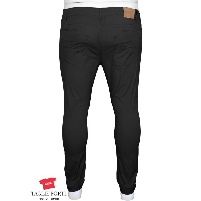 Maxfort pants plus size man article gregorio black - photo 2