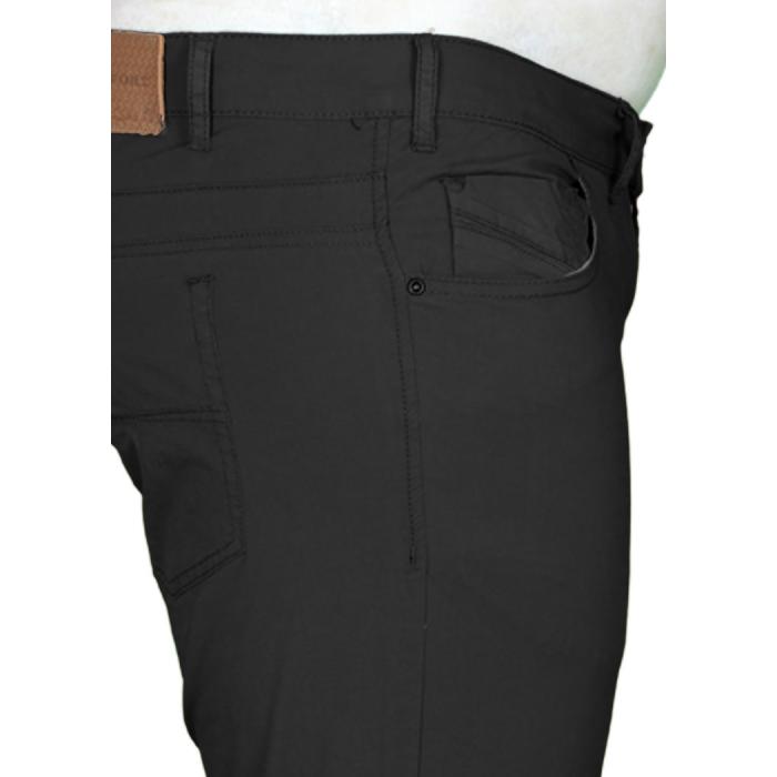 Maxfort pants plus size man article gregorio black - photo 1