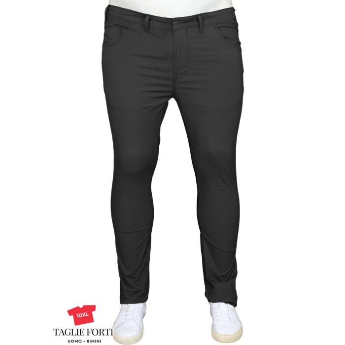 Maxfort pants plus size man article gregorio black