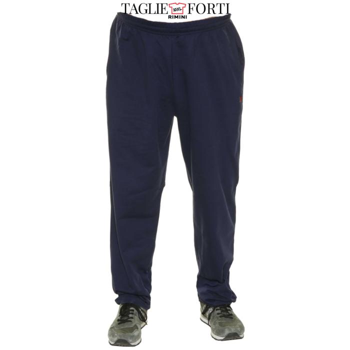 extra large men's pants jogging fit, with drawstring zagabria blue