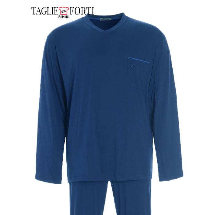 Maxfort pajamas Plus Size Men 3003 blue light - photo 1