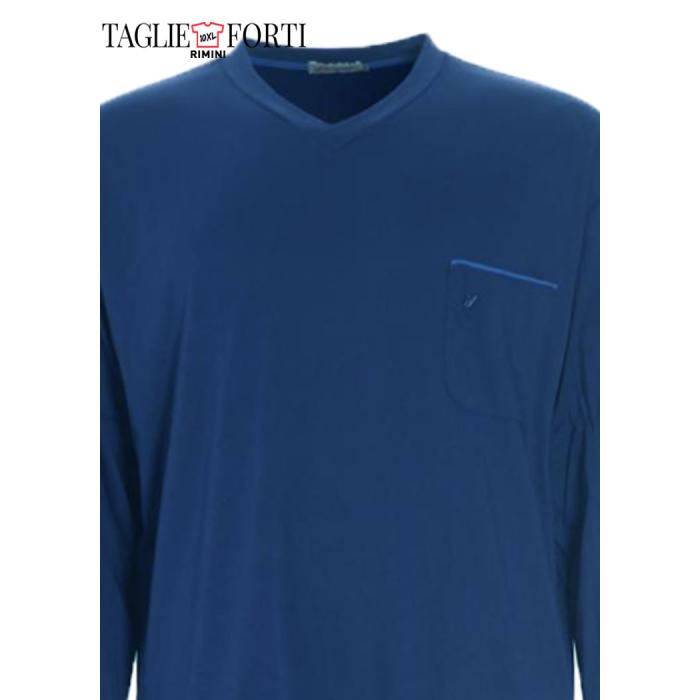 Maxfort pajamas Plus Size Men 3003 blue light - photo 2