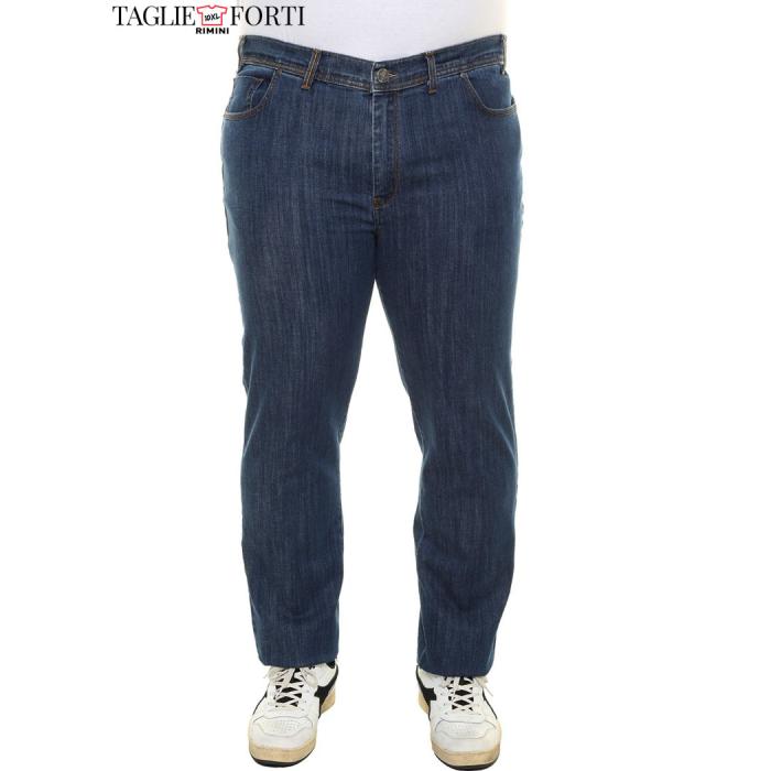 Maxfort jeans plus size man  2291 blue
