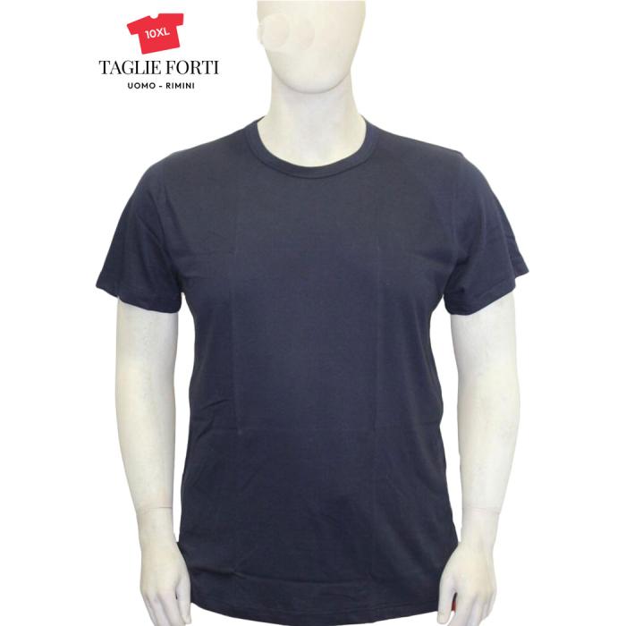 20 Nodi men's plus size stretch t-shirt 9002 available in blue - white - black - photo 1