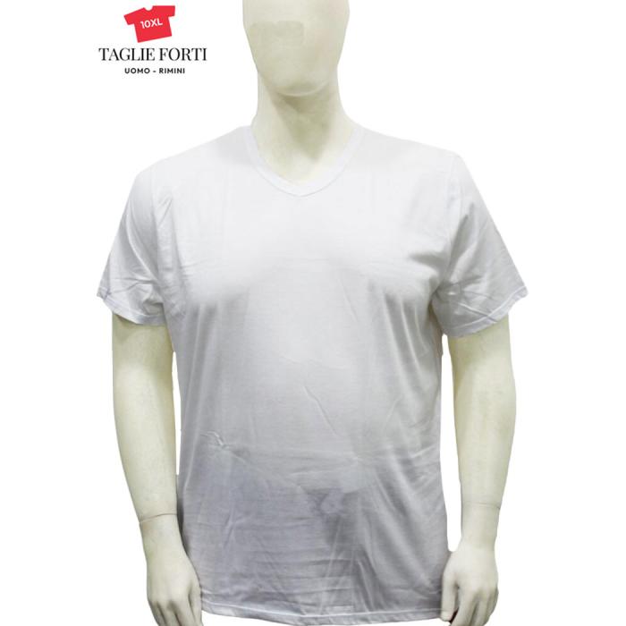 20 Nodi men's plus size cotton underwear t-shirt 1001 available in white - black - photo 2
