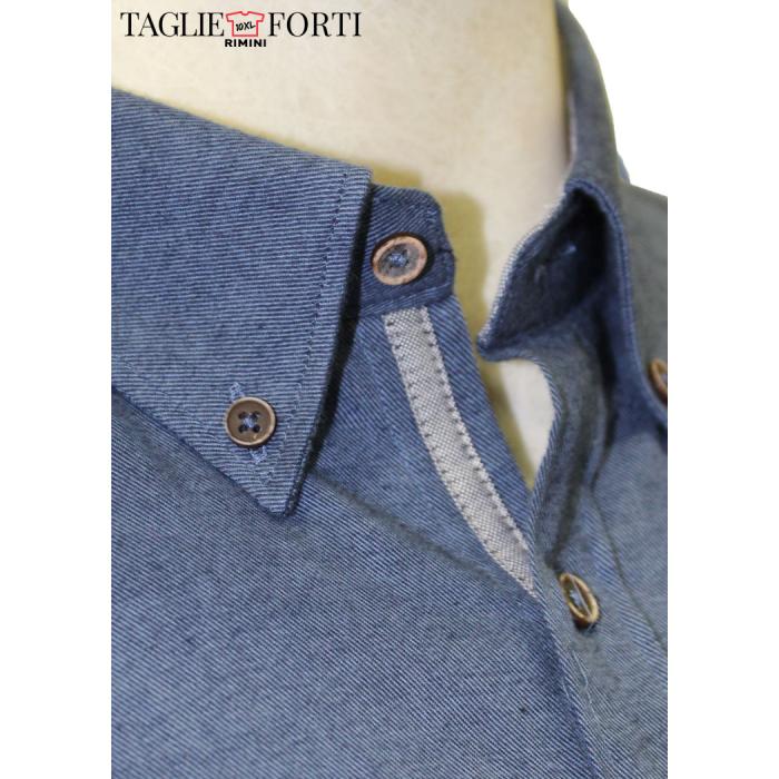 Maxfort. Shirt men's plus size 1761 light blue - photo 1
