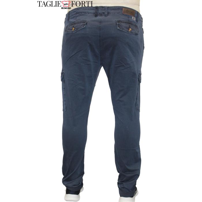 Maxfort pants plus size man article 1802 blue - photo 2