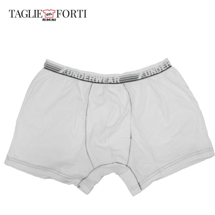 Maxfort Men's plus size elastic cotton 2 underwear boxer. Article 280 white Black - photo 1