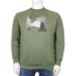 Maxfort Easy. Sweatshirt men's plus size article 2137 green