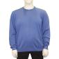 Mattia Sarti men's plus size crewneck sweater article MS01 camel, bluette, gray - photo 2