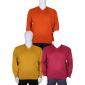 Mattia Sarti sweater V-neck pullover plus size man article MS02 orange - photo 2