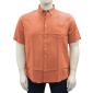 Maxfort shirt man short sleeve plus size  1262 orange