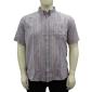 Maxfort Easy men's cotton-linen plus size shirt 2270 pink