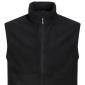 Jack & Jones men's plus size fleece vest 12245799 black - photo 1