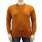 Mattia Sarti men's plus size crewneck sweater article VS21 orange