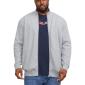 Jack & Jones jacket cardigan man plus sizes article 12253745 grey