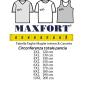 Maxfort men's plus size cotton underwear t-shirt 500 available in black - white - grey - photo 6