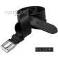 Maxfort. Men's long leather belt with steel buckle. Article cuoio black