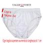 20 Nodi men's plus size underwear briefs with opening available in the colors 974 white - black - photo 3
